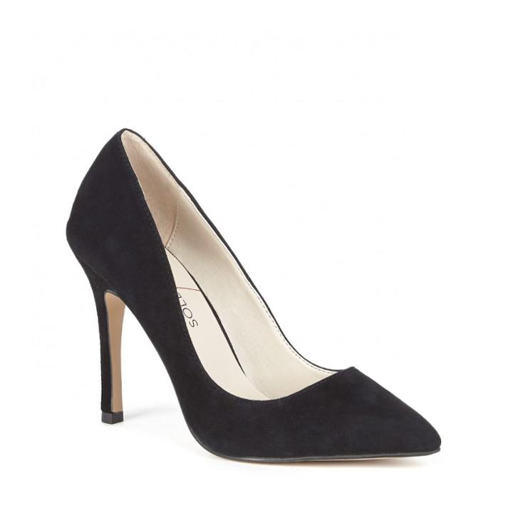 Sole Society Sole Society Aiken Pointed Toe Pump - Black-7.5