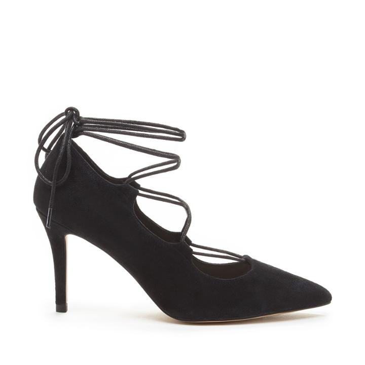 Sole Society Sole Society Madeline Lace-up Pump - Black