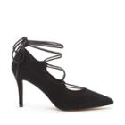 Sole Society Sole Society Madeline Lace-up Pump - Black