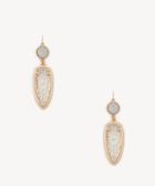 Sole Society Sole Society Moonlight Drop Earrings Gold One Size Os