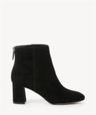 Sole Society Sole Society Garnette Flare Heels Bootie Black Size 5.5 Suede