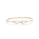 Sole Society Sole Society Dainty Bow Bangle - Gold-one Size