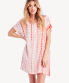 Sole Society Sole Society Stripe Tie Dye Coverup