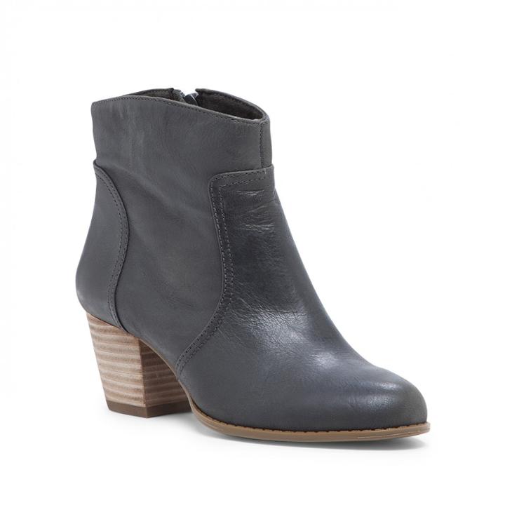 Sole Society Sole Society Romy Western Bootie - Grey-5