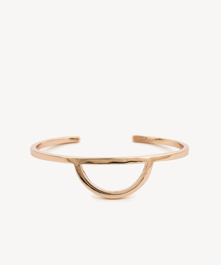Sole Society Sole Society Plated Moon Gazer Cuff Gold One Size Os