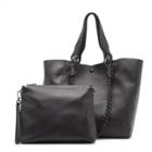 Sole Society Sole Society Benson Slouchy Vegan Tote - Slate-one Size