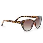 Sole Society Sole Society Lor Mid Size Cat Eye Sunglasses - Tortoise-one Size