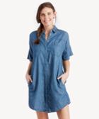 Blanknyc Blanknyc Fatal Attraction Shirt Dress Blue Size Extra Small From Sole Society