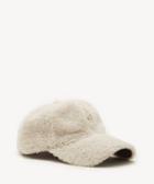 Sole Society Women's Sherpa Baseball Cap Ivory One Size Polyester From Sole Society