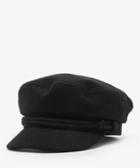 Sole Society Women's Fisherman Cap Hat Black One Size Wool Polyester From Sole Society