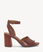 Lucky Brand Lucky Brand Women's Verlena Flare Heels Sandals Burgundy Size 5 Leather From Sole Society