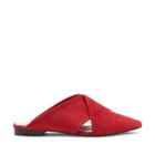 1. State 1. State Rime Pointed Toe Flat - Scarlet-6