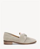 Lucky Brand Lucky Brand Women's Cozzmo Knotted Flats Chinchilla Size 5 Leather From Sole Society