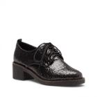 Sole Society Sole Society Breeland Chunky Lace Up Pump - Black-5.5