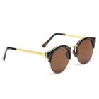 Sole Society Sole Society Harloe Rimmed Cat Eye Sunglasses - Tortoise-one Size