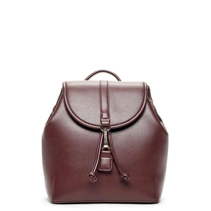Sole Society Sole Society Kyllie Small Vegan Backpack - Oxblood-one Size