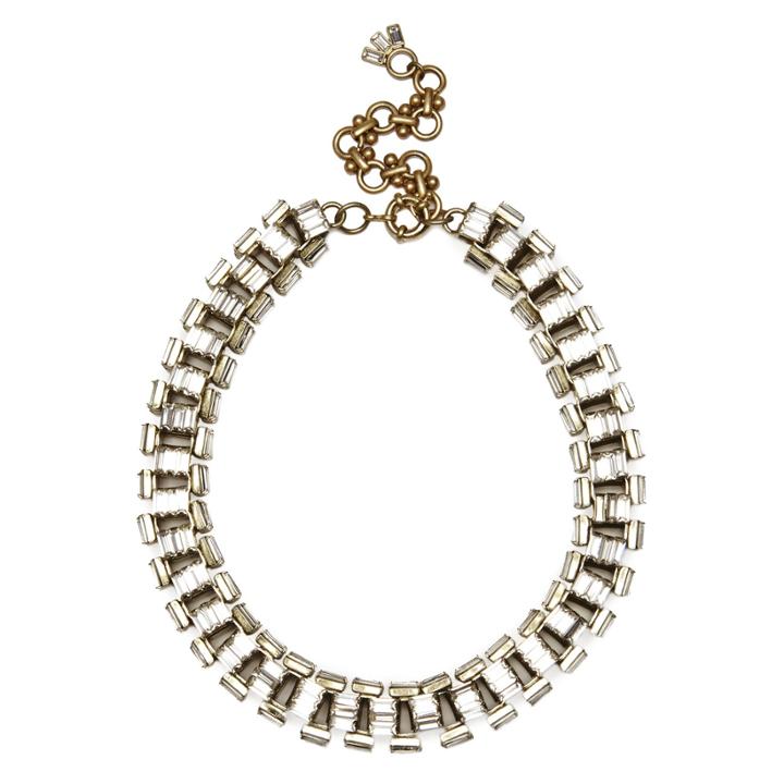 Sole Society Sole Society Oversize Deco Statement Necklace - Gold