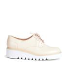 Sole Society Sole Society Kennedy Lace-up Flatform - Vanilla