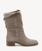 Sole Society Women's Calanth Slouchy Bootie Mushroom Size 10 Suede From Sole Society
