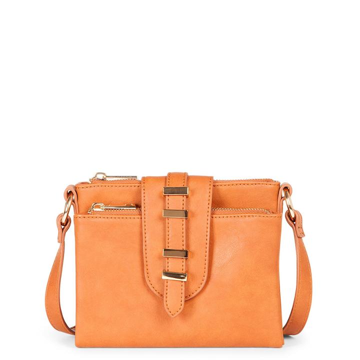 Sole Society Sole Society Shelton Small Crossbody - Cognac