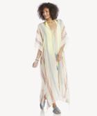 Sole Society Women's In Color: Multi Stripe Duster Caftan One Size From Sole Society