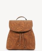 Sole Society Sole Society Hawna Backpack Vegan Mini Cognac Leather Size Os