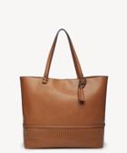 Sole Society Women's Daisa Tote Vegan Over Cognac Vegan Leather From Sole Society