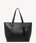 Sole Society Women's March Tote Vegan Black Vegan Leather From Sole Society