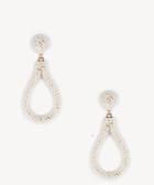 Sole Society Sole Society Beaded Statement Earrings - White-one Size