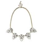 Sole Society Sole Society Crystal Cluster Statement Necklace - Crystal-one Size