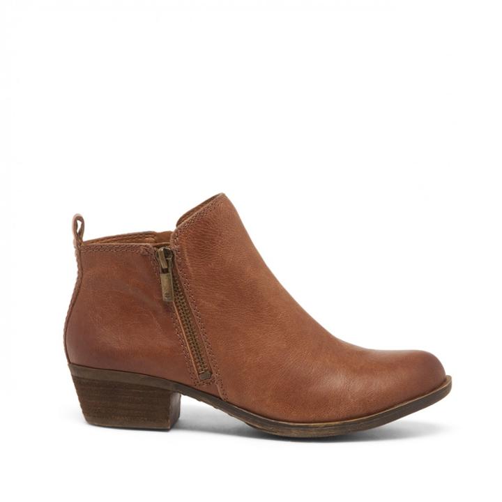 Lucky Brand Lucky Brand Basel Ankle Bootie - Toffee-9.5