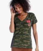 Sanctuary Sanctuary Camo Bloom Tee Heritage Heritage Size Small From Sole Society