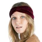 Sole Society Sole Society Oversize Turban Headband - Berry-one Size