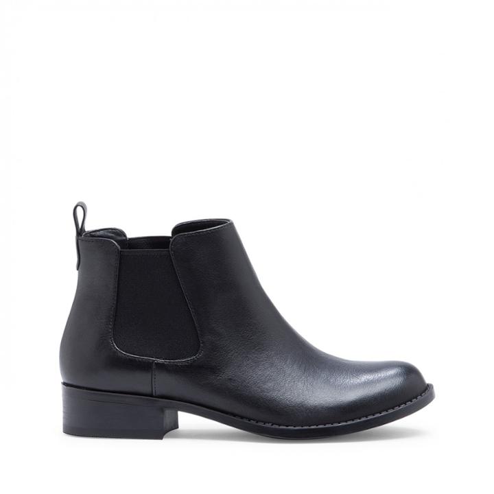 Sole Society Sole Society Noa Chelsea Bootie - Black-6