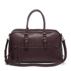 Sole Society Sole Society Bronson Multi-zip Weekender - Eggplant-one Size