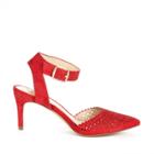 Sole Society Sole Society Emmaa Dorsay Heel - Radiant Ruby-5.5