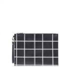 Sole Society Sole Society Kathleen Printed Pouch - Black White