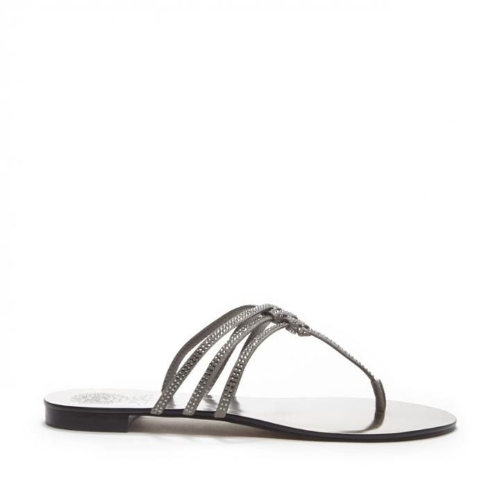 Vince Camuto Vince Camuto Mariella Strappy Flat Sandal - Mink-8