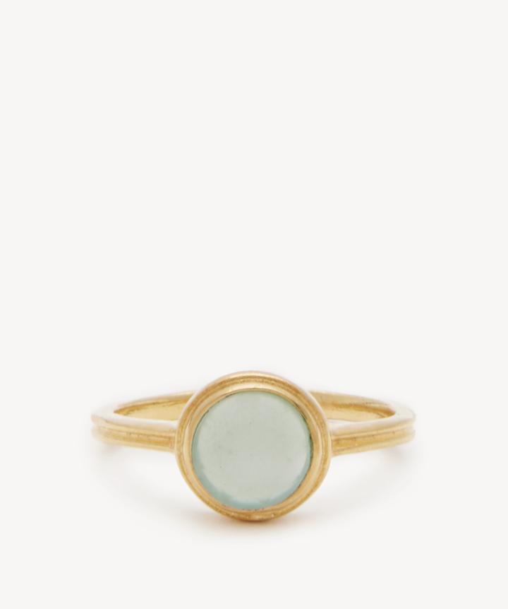 Sole Society Women's Buttercup Ring Chalcedony One Size From Sole Society