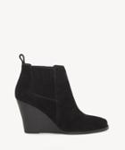Jessica Simpson Jessica Simpson Women's Carolynn Wedges Bootie Black Size 5 Suede From Sole Society