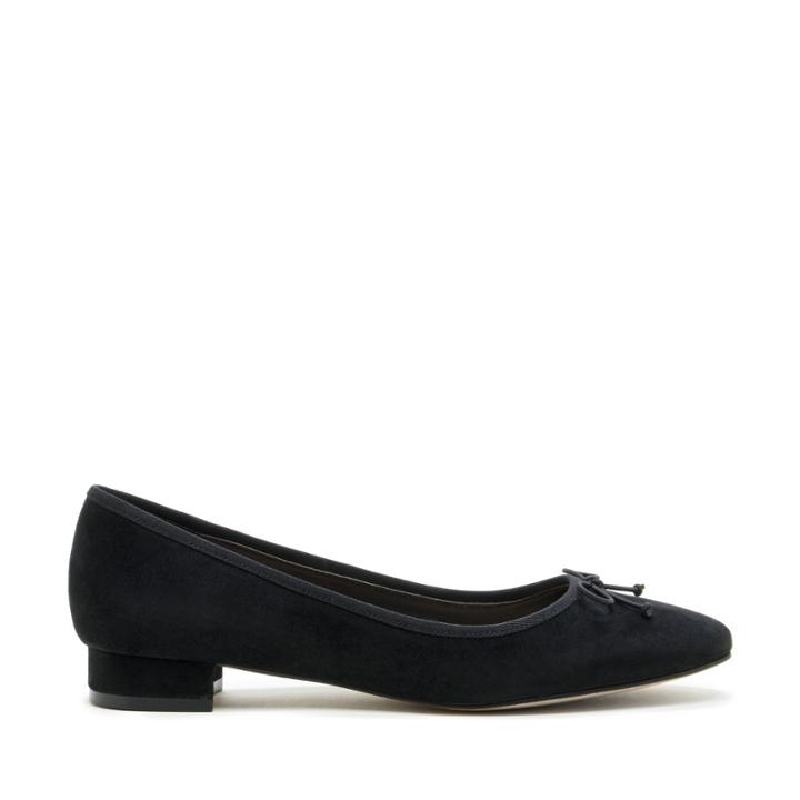 Sole Society Sole Society Anastasi Ballerina Block Heel - Black