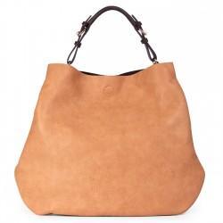 Solesociety Sole Society Capri Oversize Shoulder With Pouch - Brown-one Size