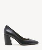 Sole Society Women's Twila Block Heels Pumps Black Size 5 Haircalf From Sole Society