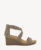 Lucky Brand Lucky Brand Kenadee Criss Cross Wedges Brindle Size 9 Suede From Sole Society