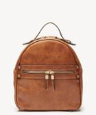 Sole Society Women's Zypa Backpack Vegan Cognac One Size Vegan Leather From Sole Society