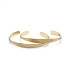 Sole Society Sole Society Thin Cuff Set - Gold-one Size