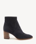 Sole Society Women's Dawnina Stretch Bootie Midnight Size 5 Suede Microsuede From Sole Society