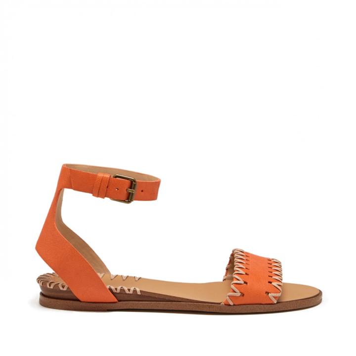 Joes Jeans Joes Jeans Reba Flat Sandal - Papaya Sand-7.5