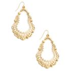 Sole Society Sole Society Cutout Baroque Earring - Gold-one Size