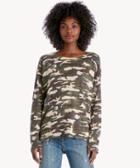 Sanctuary Sanctuary Trixie Lace Up Sweater Heritage Pink Camo Size Extra Small From Sole Society